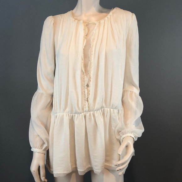 Free People Tops - NWT Free People Romantic Ivory Top XS